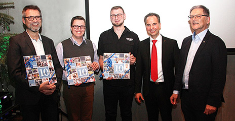 3 x 10 Jahre für die Kutzschbach Electronic Kutzschbach