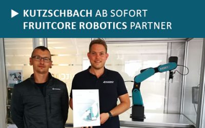 Kutzschbach ab sofort fruitcore robotics Partner