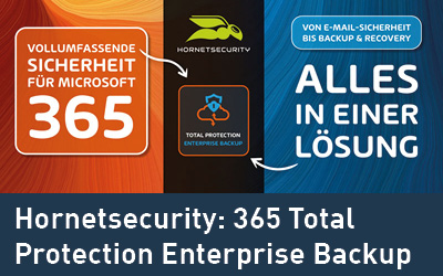 Hornetsecurity: 365 Total Protection Enterprise Backup
