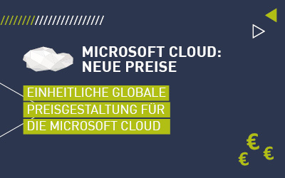 Microsoft Cloud – neue Preise 2023