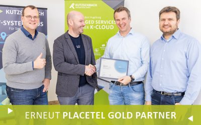 Kutzschbach erneut als Placetel Gold Partner ausgezeichnet