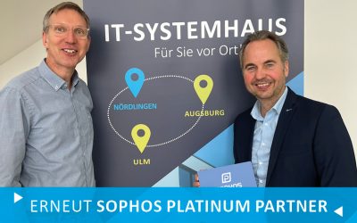 Kutzschbach erneut als Sophos Platinum Partner ausgezeichnet
