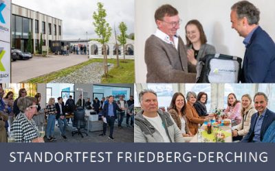 Standortfest: Einweihung des neuen Standorts in Friedberg-Derching