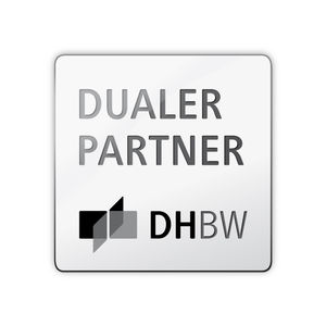 Logo der DHBW für die Bezeichnung der Dualen Partnerschaft