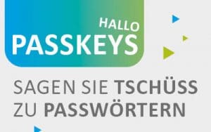 Beitragsbild Blogbeitrag Passkeys