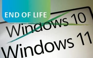 Beitragsbild Blogbeitrag Windows 10 End of Life